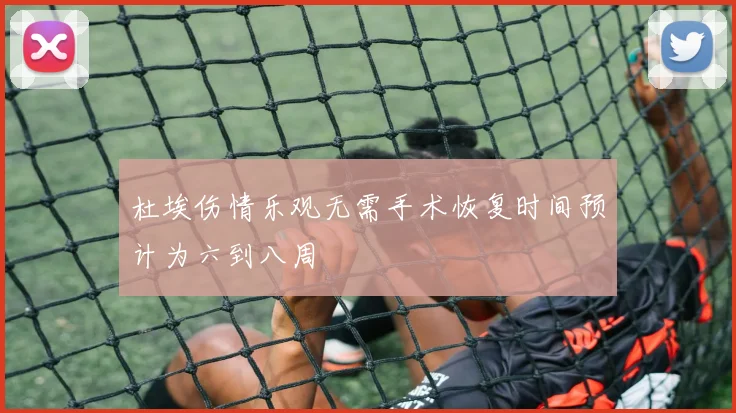 杜埃伤情乐观无需手术恢复时间预计为六到八周